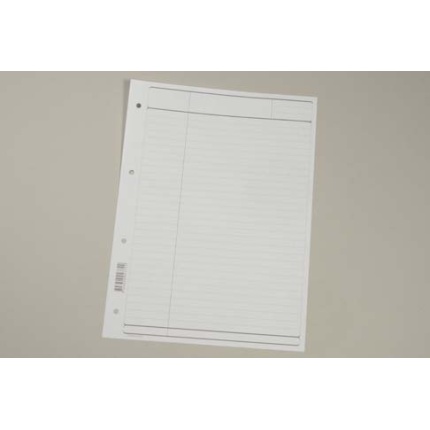 ARBEJDSBLOK A4 top lin.mag. M/4HUL 60BL