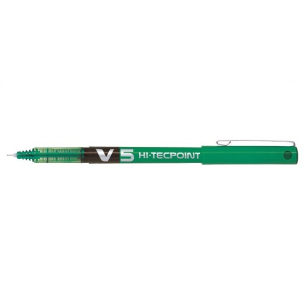 PILOT HI-TECPOINT V5 GRIP GRØN