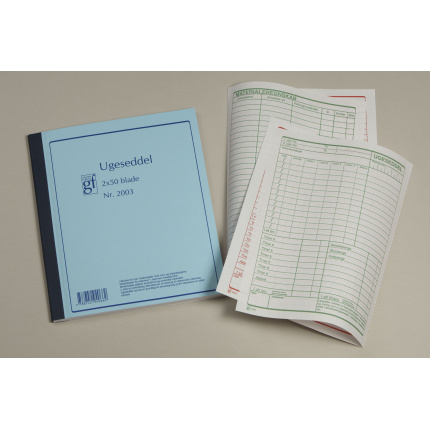 UGESEDDEL GF2003 148X200MM 2X50 BLADE