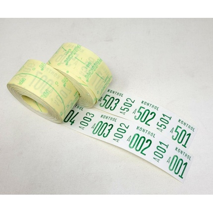 Pakkekontrol 2-delt GRØN