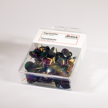 TEGNESTIFTER SORT CA. 100 STK.