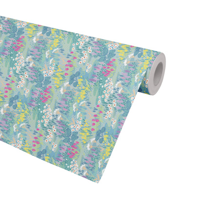 ØKONOM 57 CM " FLOWER GARDEN" 154 M KRAFTPAPIR