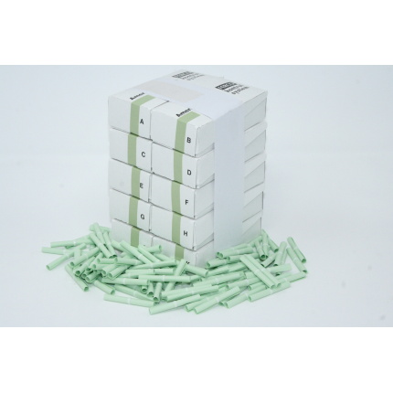 AMK. LOTTERI 1-100 LYS GRØN