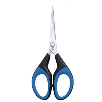 SAKS "SOFT-CUT" PREMIUM 15,2 CM SORT/BLÅ