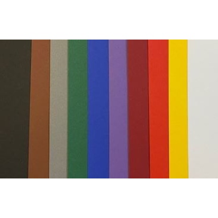 A4 KARTON  10 ARK 180 G ASS. JULEFARVER