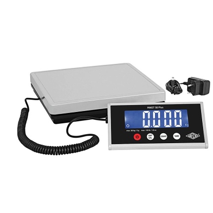 VÆGT 50 PAKKETVÆGT 5G-50KG. - MEMORY+