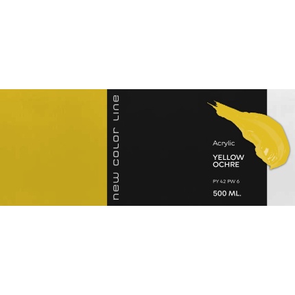 New Color Line 500 ml - Yellow Ochre