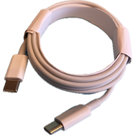 USB-C TIL USB-C KABEL 100W - 1 m.