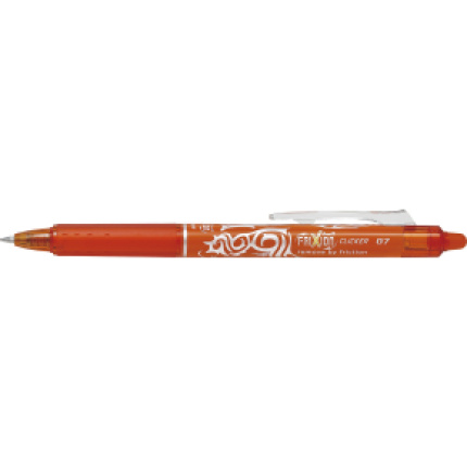 PILOT FRIXION CLICKER 0,7 ORANGE