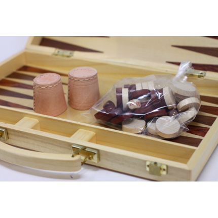 TRÆBACKGAMMON - 38x25cm