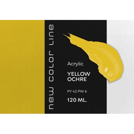New Color Line 120 ml - Yellow Ochre