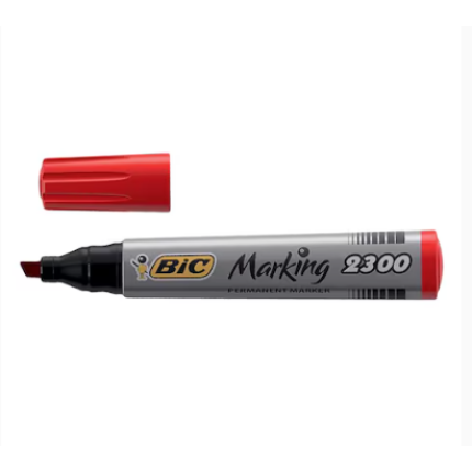 BIC MARKER 2300 RØD