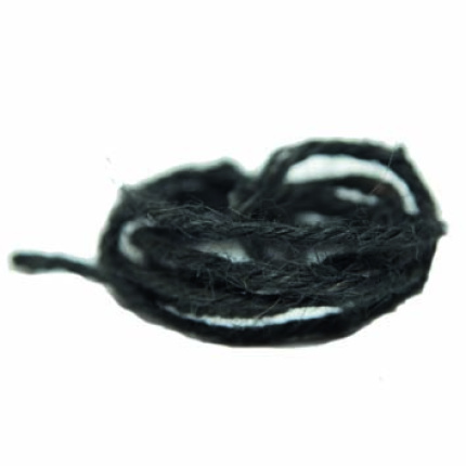 JUTE BÅND SORT/BLÅ ØKO RL. 470 M