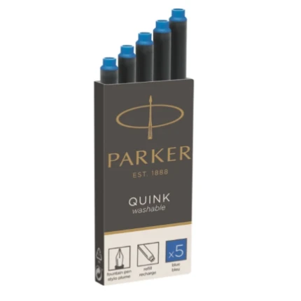 PARKER BLÆK ROYAL BLUE WASHABEL 5