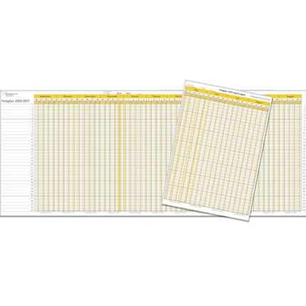 FERIEPLAN KALENDER 2026/2027 GUL