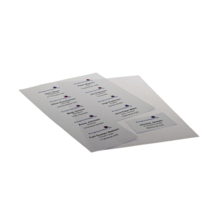 INDSTIKSARK - 51X90MM ( 10 INDSTIK PR. ARK)