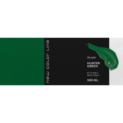 New Color Line 500 ml - Hunter Green