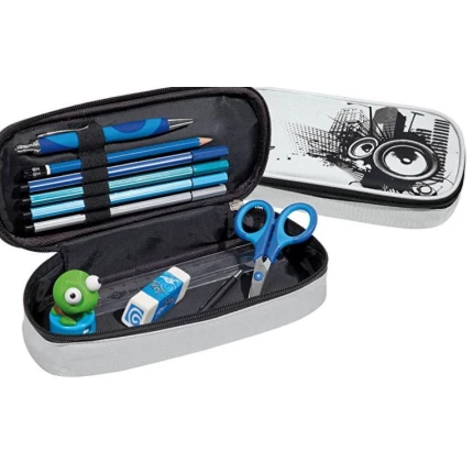 PENALHUS " BOXER" LYSGRÅ M/MOTIV