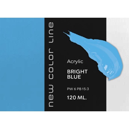New Color Line 120 ml - Bright Blue