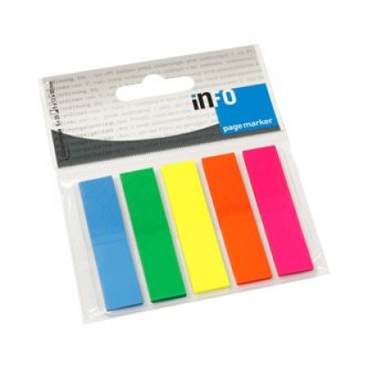 INDEXFANER NEONMIX 5 ASS. FARVER