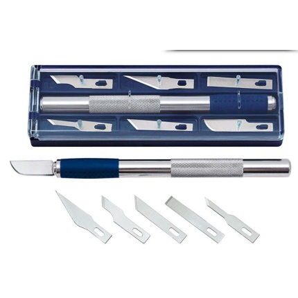 SKALPELSÆT M/6 KNIVE I BOX