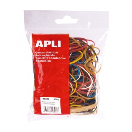 GUMMIBÅND ASSORTEREDE (100g.)