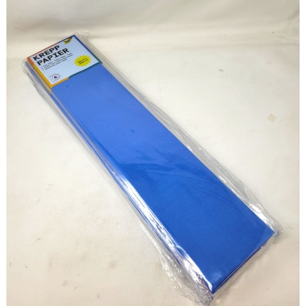 CREPEPAPIR BLÅ 50 x 250CM 28G (822128)