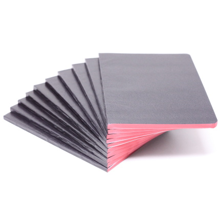 VOKSDUGSNOTES SORT OMSLAG & M/LIN. A5 (40)