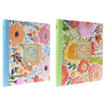FOTOALBUM SELVKLÆBENDE "HELLO SPRING"  23X28