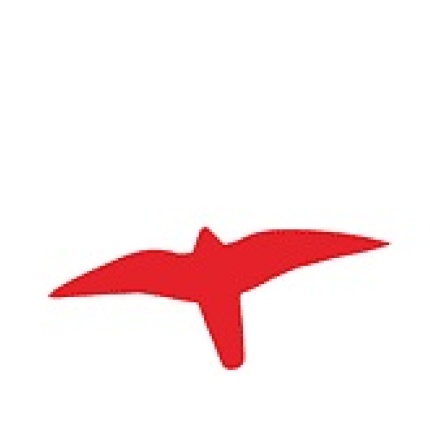 FUGLESKRÆMMER - RØD 19,5 X 25 CM