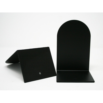 BOGSTØTTER 15 CM. METAL SORT 2 STK - DANBLOK