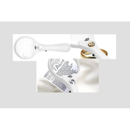 LUP - MED 3 LED LYS Ø9 + 12 X Ø2 -ERGONIMISK