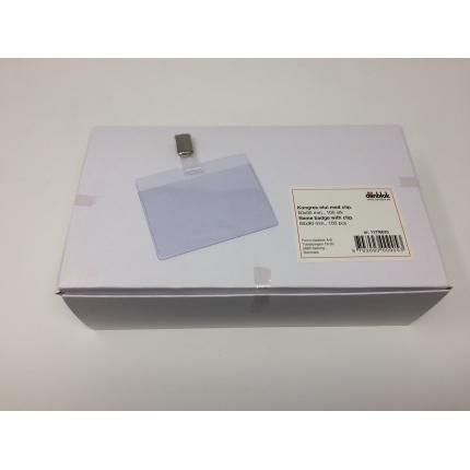 KONGRES ETUI 60 X 90 MED CLIP