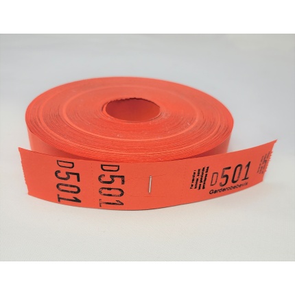 Garderobenumre 30x150 - Rød 3-delt