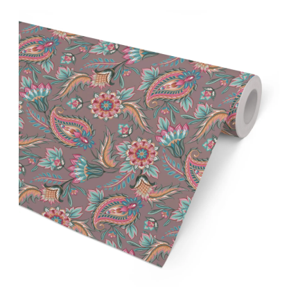 ØKONOM 57 CM "PAISLEY" BRUN 7KG. 154M