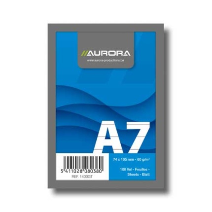 BLOK M/OMSLAG OG STUB LINJERET - A7