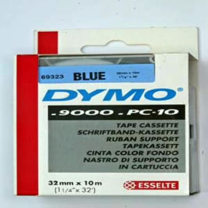 69323-DYMO D2 9000 TAPE - 32mm - BLÅ