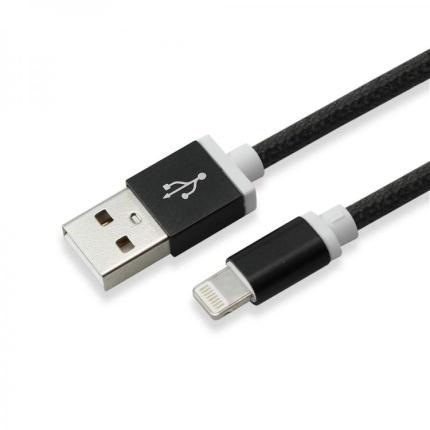 USB KABEL 1,5M 8 PINS 2,0 BLACK