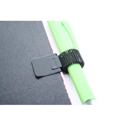 PENNEHOLDER TIL BOG ENKELT -" SORT"