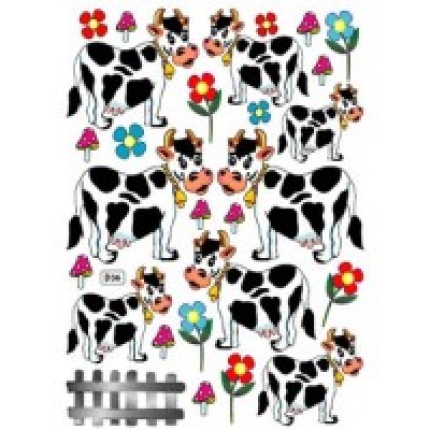 STICKERS KØER  ASS MOTIVER