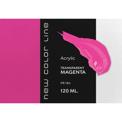 New Color Line 120 ml - Transparent Magenta