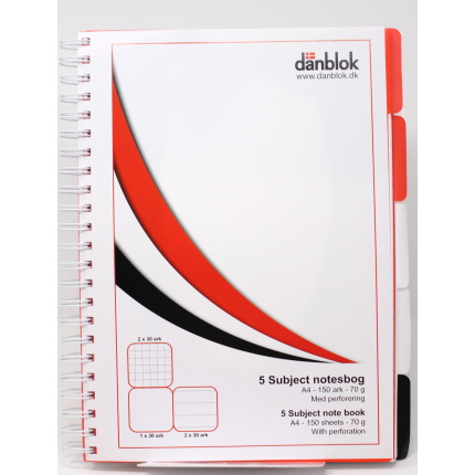 5 SUBJECT NOTESBOG 150 SIDER - A5