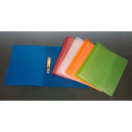 RINGBIND 2R/25MM TRANSPARENT FV ASS 24ST