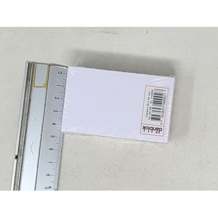 VISITKORT - 49 x 80mm  CA. 100 STK