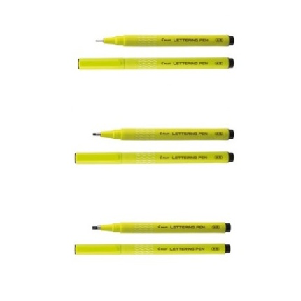 PILOT CALLIGRAFIPEN MED 3 STK. 1,0-2,0-3 (UDGÅR)