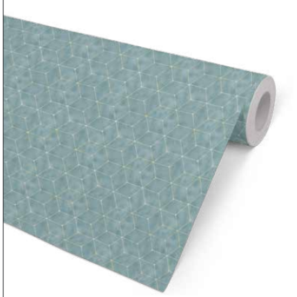 ØKONOM 57 CM "PRISMA" M. GULD FOIL 4,5 KG. 100M