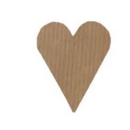 GAVEMÆRKER - HJERTE KRAFT 40x48 mm (1000 stk.)
