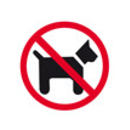 PICTOGRAM HUND FORBUDT