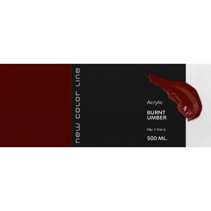 New Color Line 500 ml - Burnt Umber