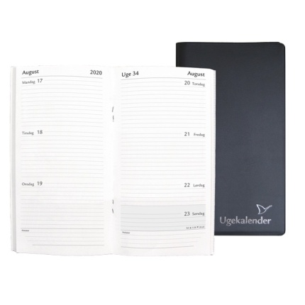 UGEKALENDER 2026 SORT 2 FLØJET M.BLOK